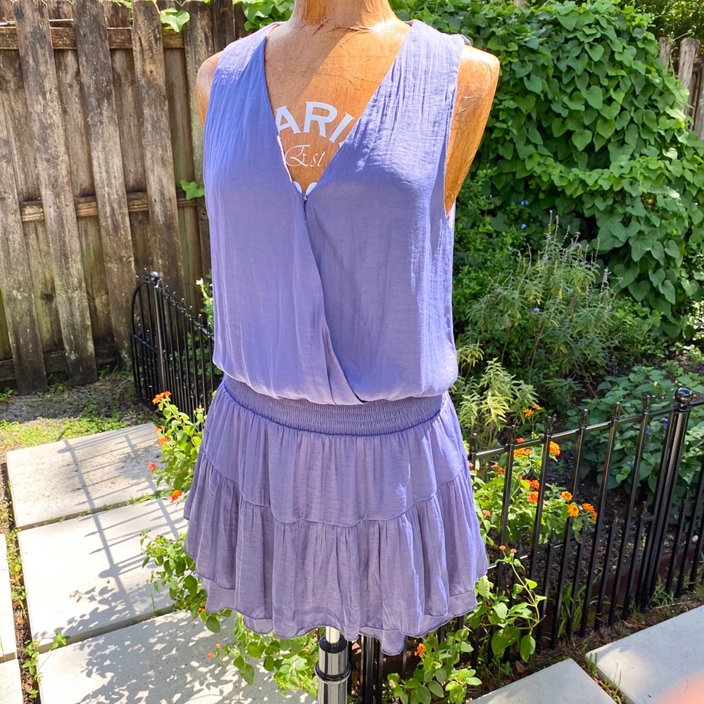 Mustard Seed Dropped waist ruffled dress